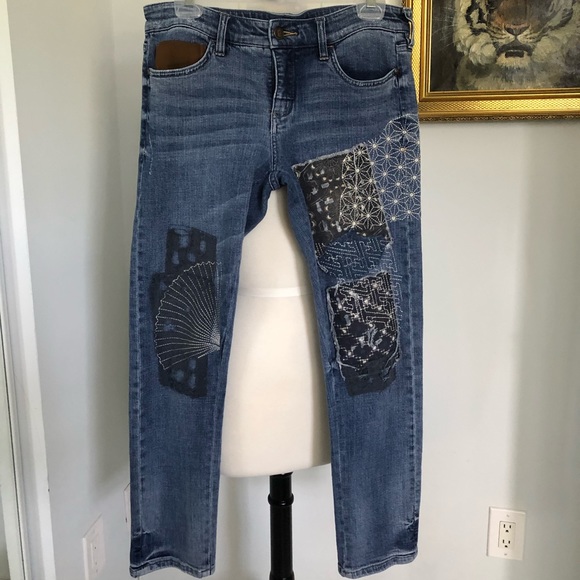 Pilcro and the Letterpress Denim - Pilcro & the Letterpress distressed jeans, size 28